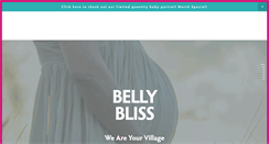Desktop Screenshot of bellybliss.org